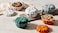 Le Creuset Stoneware Figural Pumpkin Petite Cocotte 12 oz Sea Salt