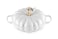 Le Creuset Enameled Cast Iron Signature Pumpkin Braiser 275 qt White
