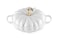 Le Creuset Enameled Cast Iron Signature Pumpkin Braiser 275 qt White