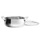 Cuisinart PureClad Triple Ply Stainless Steel 45 Qt Dutch Oven wCover PCT354524