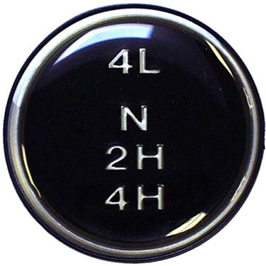 Rukse Dana 300 Transfer Case Shift Knob Insert fits CJ 19801986 with Dana 300