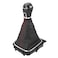 X AUTOHAUX 5 Speed 12mm Inner Hole Dia Gear Shift Knob Gaiter Boot Cover PVC Leather Black for Volkswagen Jetta Golf 5 6 7 20132016 1K0711113