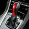 UOADA for Infiniti Q50 Q50S 20142020 Real Hard Carbon Fiber Central Console Gear Shift Knob Shifter Handle Head Lever Cap Cover Trim Decoration Car Interior Accessories Red