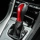 UOADA for Infiniti Q50 Q50S 20142020 Real Hard Carbon Fiber Central Console Gear Shift Knob Shifter Handle Head Lever Cap Cover Trim Decoration Car Interior Accessories Red