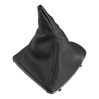 X AUTOHAUX Shift Boot Cover Gear Shift Knob Handbrake Gaiter Boot PU Leather for BMW E90 E91 E92 E93 3Series 328i 335i for Manual Shifter
