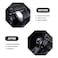 JONKOKO ABS Carbon Fiber Car Central Control Gear Shift Knob Head Cover for Chevrolet Corvette C6 20052013 Interior Gear Shift Knob Cover Trim Protector Cap Accessories Matte Black