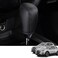 Bmolpt Custom Interior Accessories for Nissan Rogue Rogue Sport Altima Frontier Murano Pathfinder Sentra Leather Automatic Gear Shift Knob CoverTransimission Boots Shift Lever SheathBlack Stitches