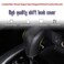 Bmolpt Custom Interior Accessories for Nissan Rogue Rogue Sport Altima Frontier Murano Pathfinder Sentra Leather Automatic Gear Shift Knob CoverTransimission Boots Shift Lever SheathBlack Stitches