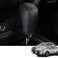 Bmolpt Custom Interior Accessories for Nissan Rogue Rogue Sport Altima Frontier Murano Pathfinder Sentra Leather Automatic Gear Shift Knob CoverTransimission Boots Shift Lever SheathBlack Stitches