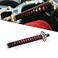 Unifizz Car Samurai Sword Automatic Shift Knob Universal fit for LockButton Transmission Cool Katana Gear Shifter Metal Weighted BlackRed