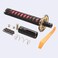Unifizz Car Samurai Sword Automatic Shift Knob Universal fit for LockButton Transmission Cool Katana Gear Shifter Metal Weighted BlackRed