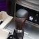 Fouedy Car Automatic Gear Shift Knob Shifter Lever for Toyota Land Cruiser Prado 150 2018 2019 2020 Silver Brown