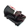 Cakievro Gear Shift Knob Auto Automatic Leather Chrome for Audi A6 A7 A3 A4 A5 A6 c6 Q7 Q5 2009 2010 2011 2012 2014 4G1 713 139 R Red line Black