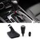 Goodithy Automatic Gear Shift Boot Knob Lever Interior Leather Shifter Gaiter Boot Cover Accessories Kit Replacement for Mercedes Benz C E GLK W204 W207 W212 X204 2007 2008 2009 2010 2011 Black