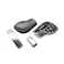 Somivo Chrome Matte with Leather Shift Knob Gear Side Cover for VW Golf 6 7 R GTI Passat B7 B8 CC R20 Jetta MK6 GLI