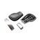 Somivo Chrome Matte with Leather Shift Knob Gear Side Cover for VW Golf 6 7 R GTI Passat B7 B8 CC R20 Jetta MK6 GLI