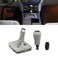 Goodithy Automatic Gear Shift Boot Knob Lever Interior Leather Shifter Gaiter Boot Cover Accessories Kit Replacement for Mercedes Benz C E GLK W204 W207 W212 X204 2007 2008 2009 2010 2011 Gray
