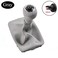 Goodithy Automatic Gear Shift Boot Knob Lever Interior Leather Shifter Gaiter Boot Cover Accessories Kit Replacement for Mercedes Benz C E GLK W204 W207 W212 X204 2007 2008 2009 2010 2011 Gray