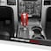 Jimen Fit for Ford F150 20092014 2PCS Center Console Gear Shift Knob Cover Trim Red