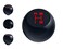 JGR Black Billet Aluminum Flat Top 3 Speed 3816 Manual Shift Knob Pattern