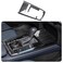 KELEIMAI Car Accessories Fit for Mazda CX30 CX30 2020 2021 2022 2023 2024 2025 2026 Interior Gear Shift Knob Console Panel Trims Cup Holder Frame Cover Brushed Black Style 2PCS Stainless Steel