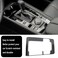 KELEIMAI Car Accessories Fit for Mazda CX50 CX50 2023 2023 2025 2026 Interior Gear Shift Knob Console Panel Trims Cover Frame Black Titanium 1PCS Stainless Steel