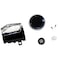 KACEPAR Crystal Shift Knob Gear Car Crystal Gear Selector Replacement Compatible with BMW 2 Series F44 20232024 1 Set Black