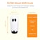 FirFiltr Universal Ghost Gear Shift Knob with 3 Threaded Adapters M8 M10 M12Fits for Most VehiclesSpooky Car Accessories Funny Gear Shifter Handle On Halloween