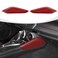 RAZPOY Gear Shift Side Panel Cover Trim Compatible with Chevrolet Chevy Camaro 20162023 Interior Accessories Red Carbon Fiber