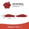 RAZPOY Gear Shift Side Panel Cover Trim Compatible with Chevrolet Chevy Camaro 20162023 Interior Accessories Red Carbon Fiber