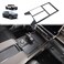 Suetlcoity for Hummer EV SUV Truck Accessories Center Console Gear Shift Panel Trim CoverSoft Carbon Fiber Gear Shift Control AntiScratch Panel Decorative Fit for Hummer EV Pickup SUV 20222024 2025 Bl