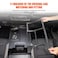 Suetlcoity for Hummer EV SUV Truck Accessories Center Console Gear Shift Panel Trim CoverSoft Carbon Fiber Gear Shift Control AntiScratch Panel Decorative Fit for Hummer EV Pickup SUV 20222024 2025 Bl
