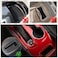 MUXEE Center Console Frame Gear Shift Panel Cover for Chevrolet Malibu 20162022 2023 2024 ABS Wine Red Sport Interior Trim Full Set AccessoriesNOT FIT LSLS FleetLRS Model