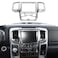 RT-TCZ RTTCZ for RAM Center Dash Control Panel Trim Cover Chrome for Dodge RAM 20112017 Chrome Interior Accessories