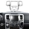 RT-TCZ RTTCZ for RAM Center Dash Control Panel Trim Cover Chrome for Dodge RAM 20112017 Chrome Interior Accessories