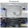 JWWY Engine Compartment Suspension Engine Bay Suspension Trim Hanging Cover for 20092025 Dodge Challenger Charger Engine Accessories ABS Carbon Fiber 2pcs