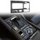 JUPIZEUS Carbon Fiber Car Gear Shift Panel Cover Decoration Sticker for Mazda 6 201620175 with Automatic Transmission Auto Interior Trim 5PCS Black