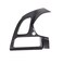 Qiosreui Center Console Side Air Vent Cover Frame for Chevrolet Corvette C7 2014 2015 2016 2017 2018 2019 Accessories Dashboard Main Driver Side Air Vent Outlet Panel Trim AntiScratch ABS Carbon Fiber
