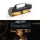 TPARTS Hidden Magnetic Under Screen Storage Box for Tesla Model 3Y with OpenClose Design Center Console Organizer Dashboard Vehicle Tissue Holder with Smart Warm White Light