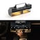 TPARTS Hidden Magnetic Under Screen Storage Box for Tesla Model 3Y with OpenClose Design Center Console Organizer Dashboard Vehicle Tissue Holder with Smart Warm White Light