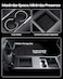 REEVAA Center Console Organizer for Tesla Model Y Juniper 20252026 Premium Performance Model 3 Highland 20242026 All Trims DualTier Storage Seamless Fit Premium Silicone Liner 4PCS Black