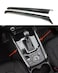 ANUNFRRE Car Accessories Fit for Mazda CX5 CX5 20172022 ABS Carbon Fiber Interior Center Console Control Panel Side Strip Cover Trim 2PCS Set