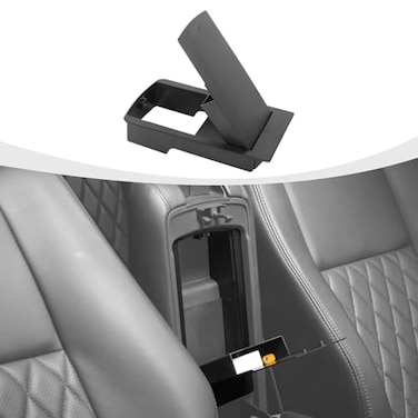 RAZPOY Center Console Hidden Organizer Box Compatible with 20112020 Dodge Durango Jeep Grand Cherokee OneTouch Hidden Armrest Secret Storage Box