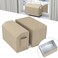 Forestchill 2 Pcs Window Air Conditioner Cover Compatible with Midea Ushaped Window AC Units Upgraded Insulated Outdoor Indoor Window AC Covers Set Full Coverage and Weatherproof for Winter