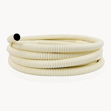 LBG Products AC Parts 20Ft Mini Split AC Drain Hose Air Conditioner Parts Accessories Water Drain Line Flexible Drain Pipe for Ductless Mini Split Air Conditioner Heat Pump Systems
