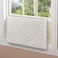 Homydom Air Conditioner Cover InsideWindow AC Unit Cover Double Insulation with Elastic Strap Light Yellow S21x 13x 35L x H x D