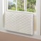 Homydom Air Conditioner Cover InsideWindow AC Unit Cover Double Insulation with Elastic Strap Light Yellow S21x 13x 35L x H x D