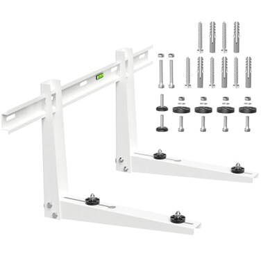 GUEQUITLEX Wall Mounting Bracket for Outdoor Condenser 700018000 BTU Universal Mini Split Heat Pump Systems Support Brackets Support up to 330 lbs