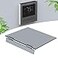 Flamorrow Air Conditioner Thermostat Protection Cover 34 x 35 Wall Protector AntiTouch Central AC Controller Cover for Air Conditioning Panel Acrylic