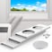Air Jade Dual Hose Portable Air Conditioner Window Seal Kit 3 Pcs AC Window Vent Kit for Dual Hose Portable Air Conditioner with 5 Diameter Vent Pipe